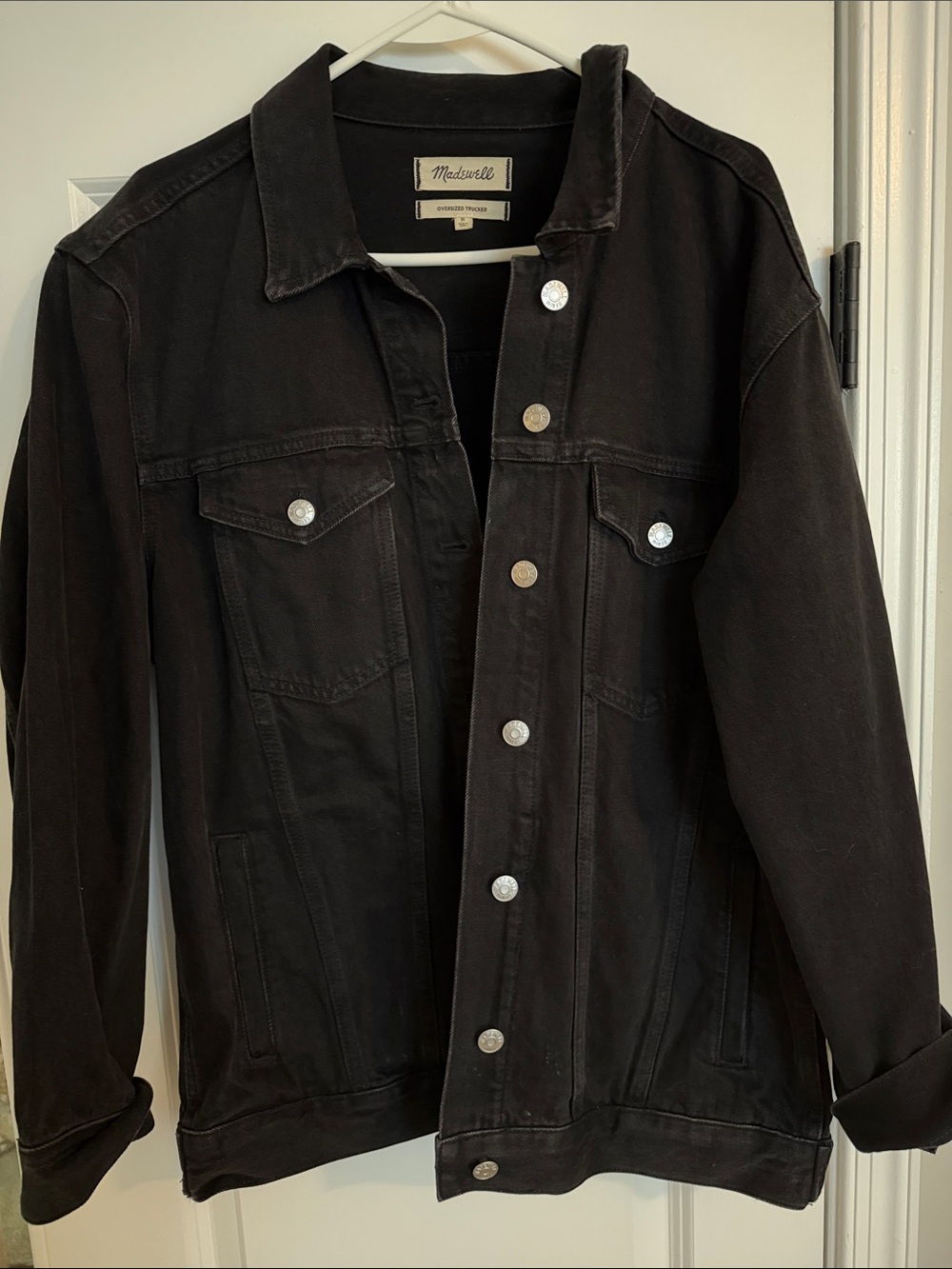 Madewell Women’s Oversized Trucker Jacket